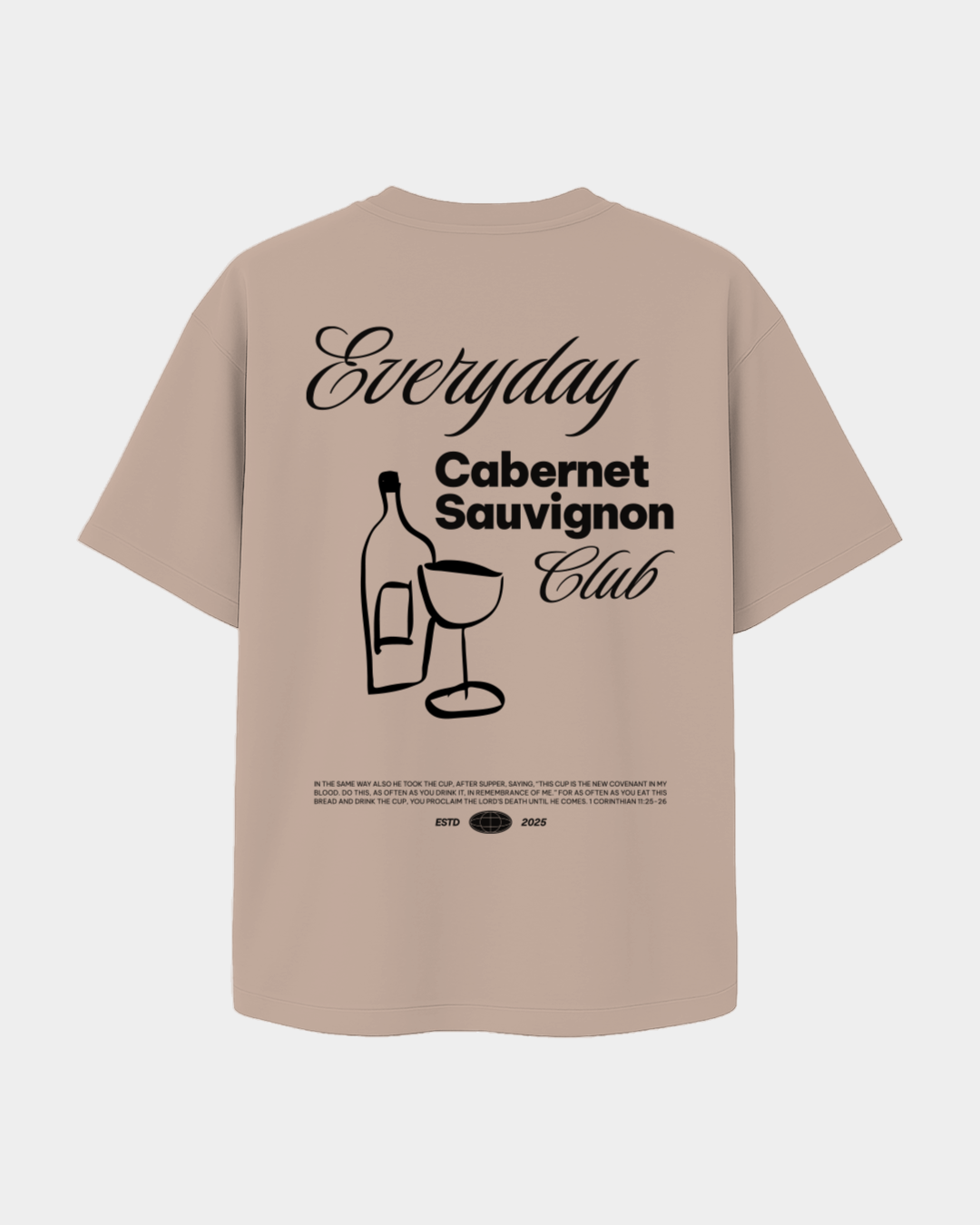 Everyday Vino Club | 1 Corinthians 11:25-26 | T-shirt